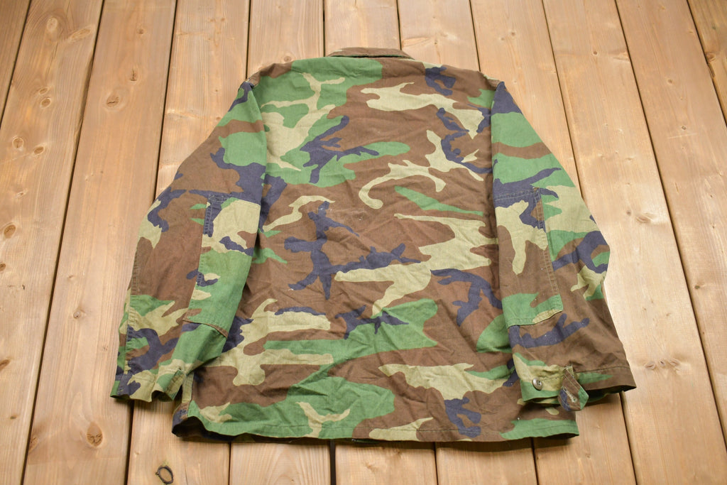 Vintage Military Button Up Jacket