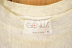 Vintage 1990s Camp Knutson Cross Grain Graphic Print Crewneck Sweatshirt Mens L