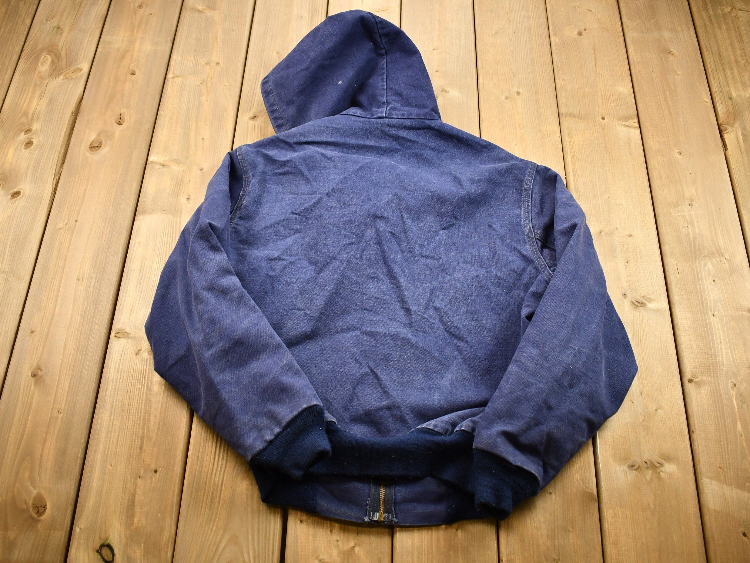 Vintage 1990s Carhartt Hooded Work Jacket