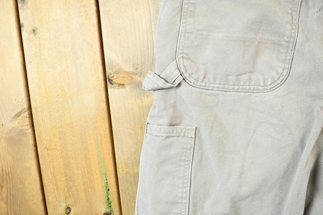 Vintage 2000s Grey Carhartt Work Pants Size 32 x 29