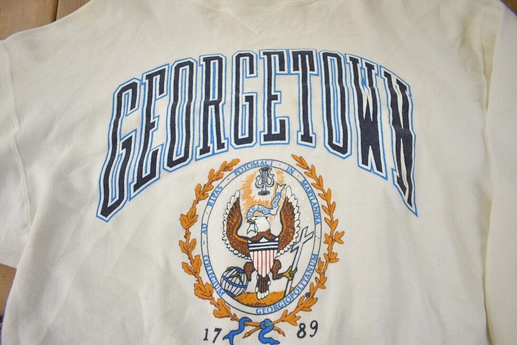 Vintage 1990s University of Georgetown Collegiate Crewneck