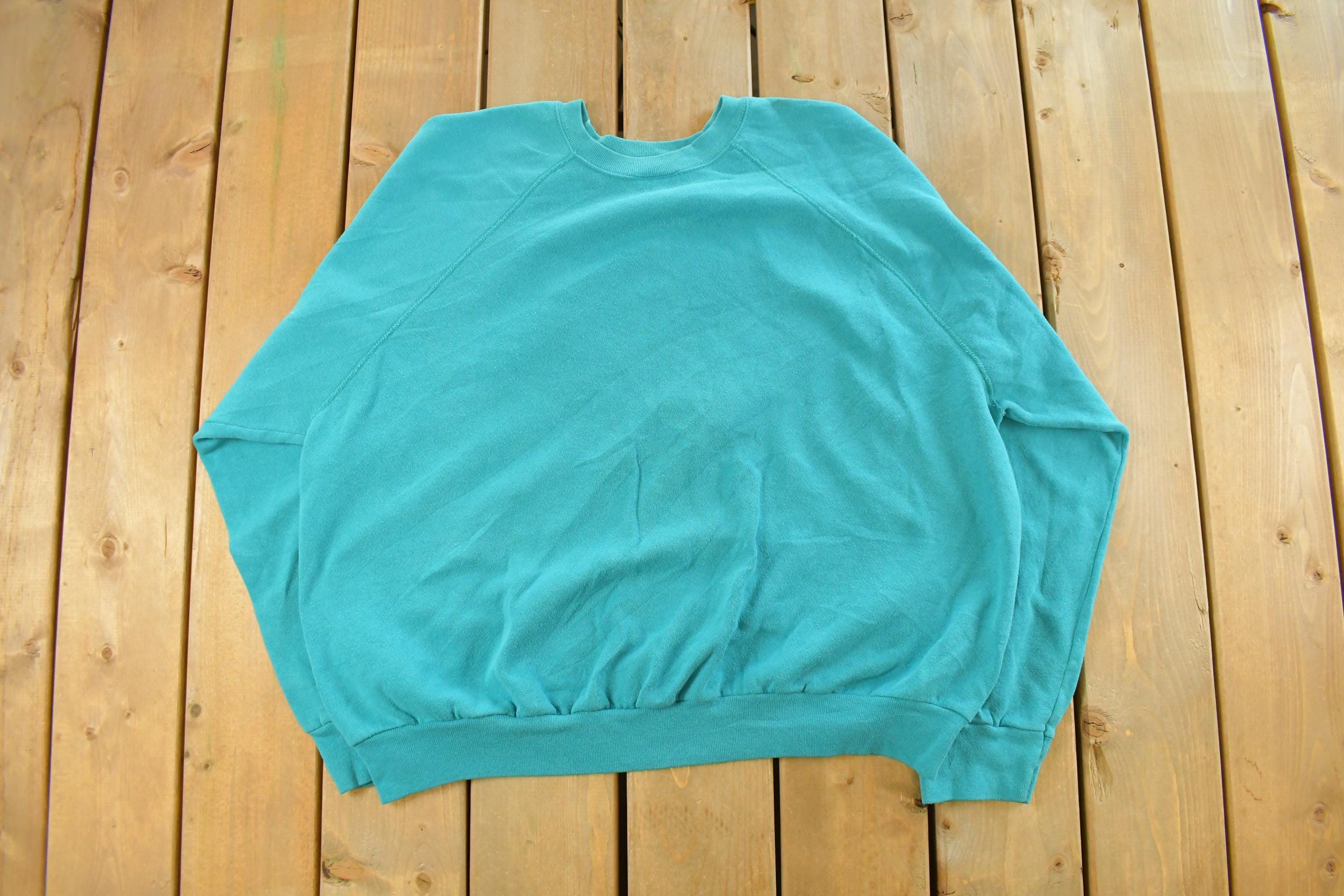 Vintage 1990s Tultex Blank Crewneck Sweatshirt Men's 2XL