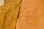 Vintage 1960s Genuine Leather Western Fringe Vest Jacket Women's S