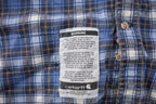 Vintage Y2K Carhartt Flame Resistant Plaid Button Up Flannel Shirt Size 2XL