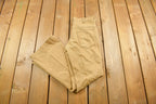 Vintage 1980s Beige Flared Trousers Size 31 x 30