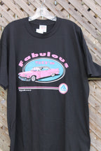 Vintage 1990s Fabulous 50s Classic Car Graphic T Shirt Vintage Car Tee