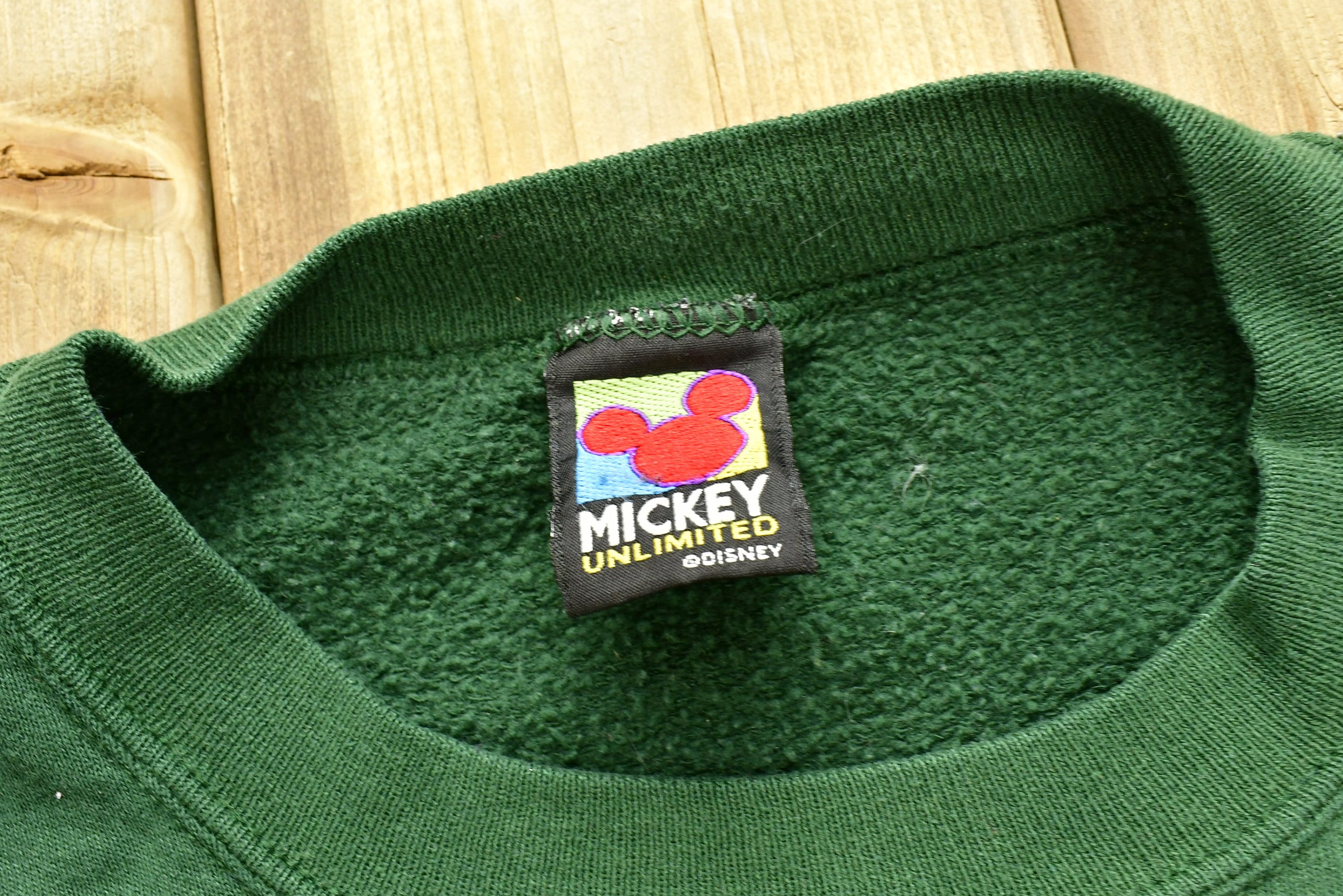 Vintage 1990s Mickey Unlimited Embroidered Crewneck