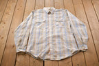 Vintage 1990s Levi's Button Up Plaid Shirt