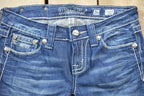 Vintage Y2K Miss Me Bedazzled Low Rise Jeans Size 26x33