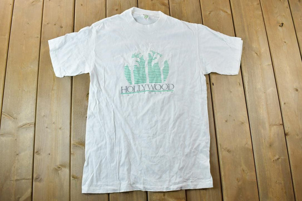 Vintage 1987 Hollywood California Souvenir T-Shirt