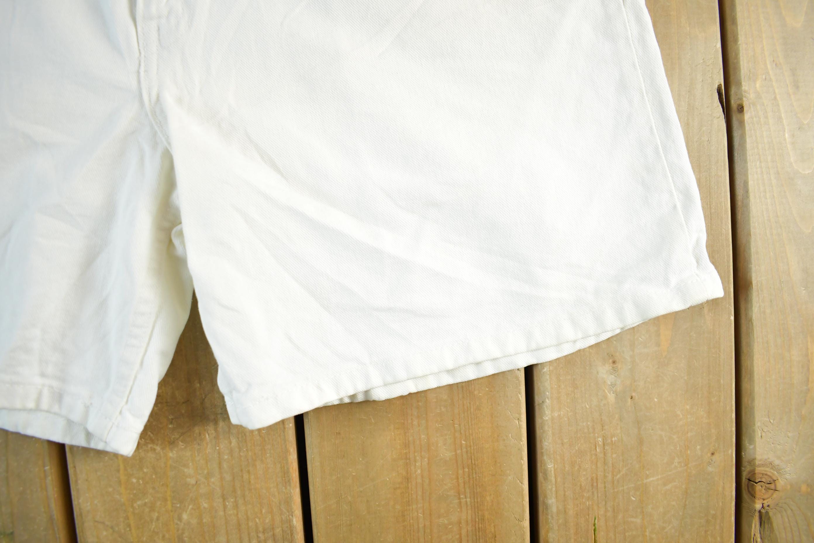 Vintage 1990s Levi's 951 Orange Tab Denim Jean Shorts Womens 32