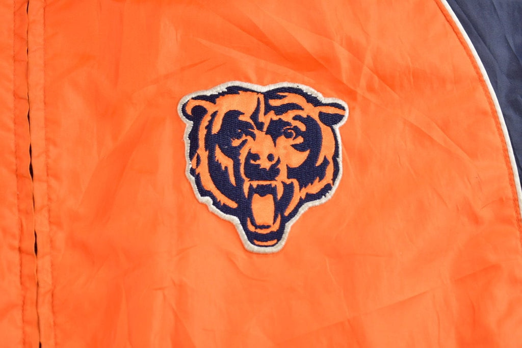 Vintage 1990s Chicago Bears NFL Windbreaker Jacket