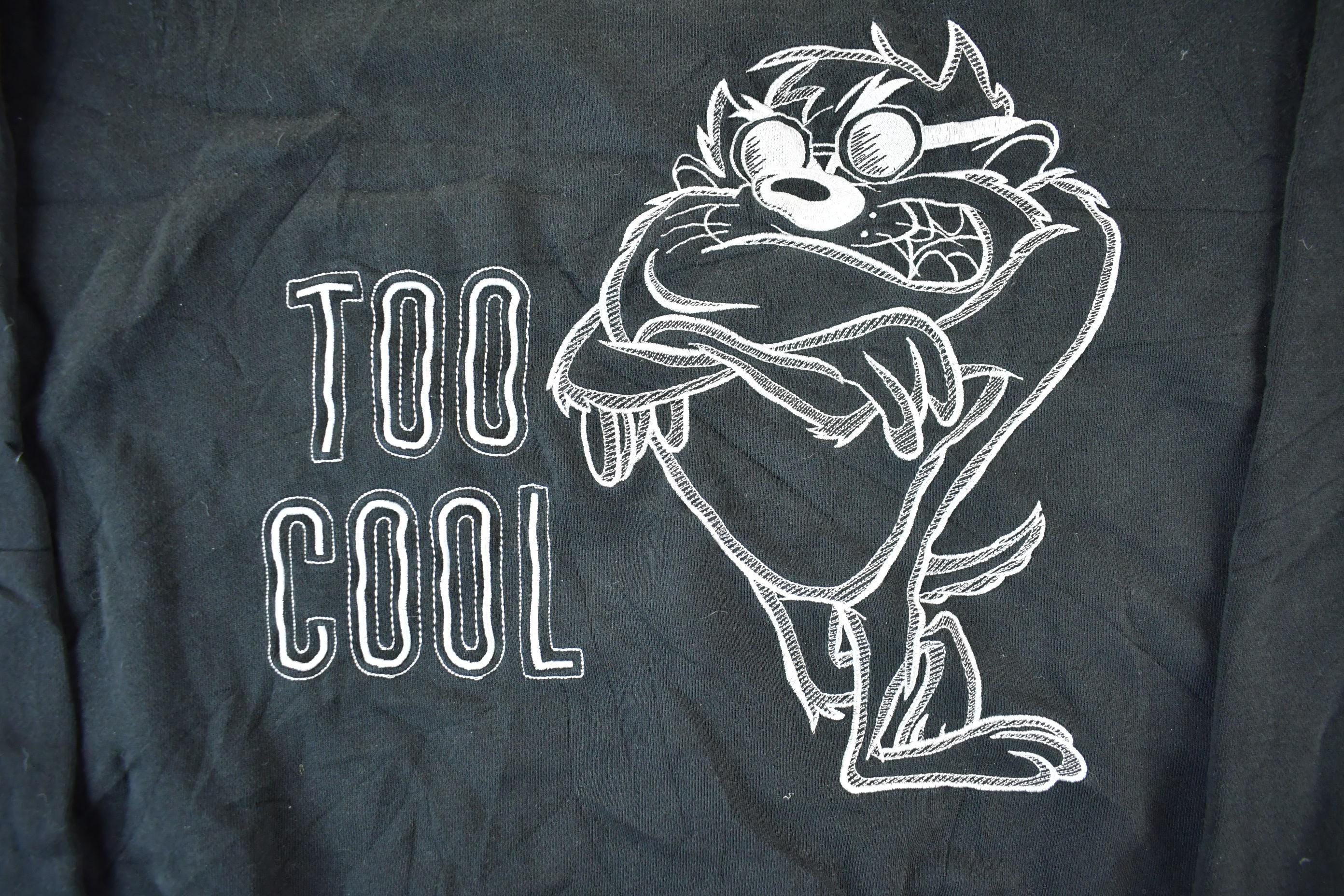 Vintage 1990s Looney Tunes Taz Tasmanian Devil Crewneck Sweatshirt Men's 2XL