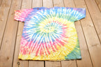 Vintage 1990s Las Vegas Embroidered Tie-Dye T-Shirt