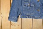 Vintage 1990s North Crest Denim Jean Jacket Women's Medium
