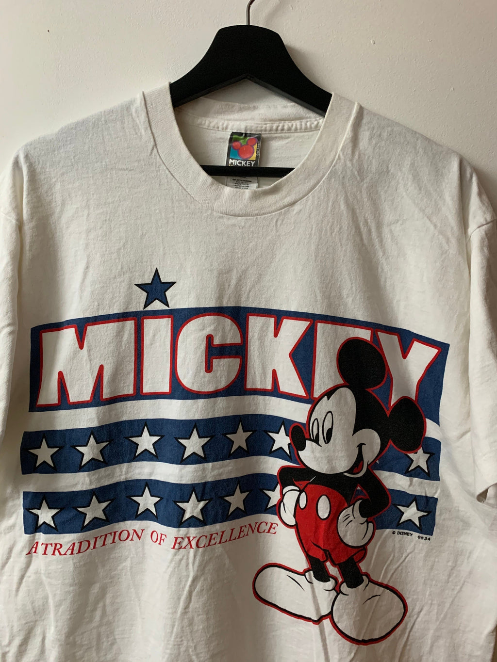Vintage 1990s Mickey Mouse USA American T Shirt