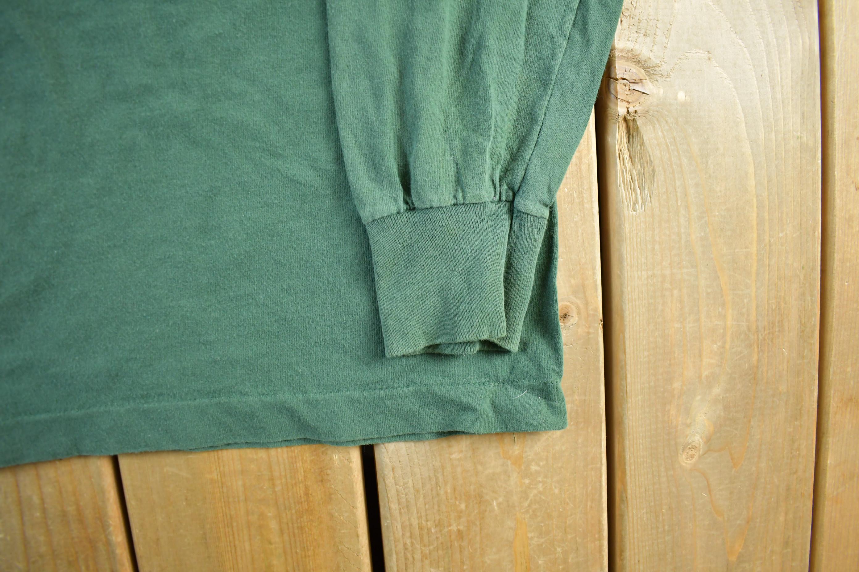 Vintage 90s Charleston Rainbow Row Long Sleeve T-Shirt - Men's 2XL
