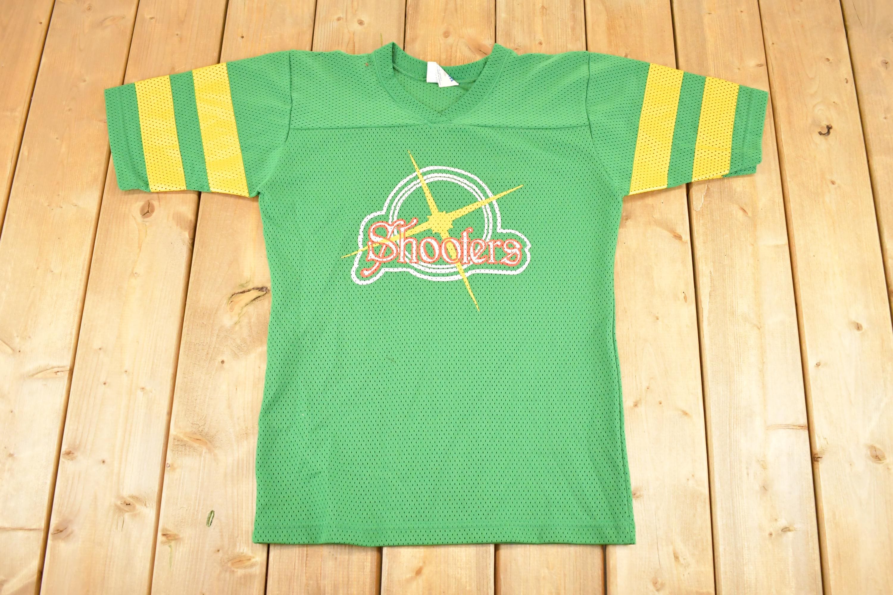 Vintage 1980's Shooters Souvenir Mesh Football Jersey Men's M