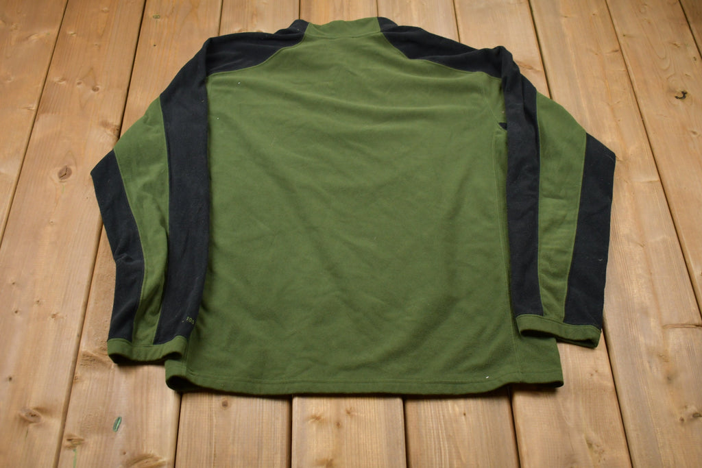 Vintage 1990s The North Face Quarter Zip Fleece Sweater