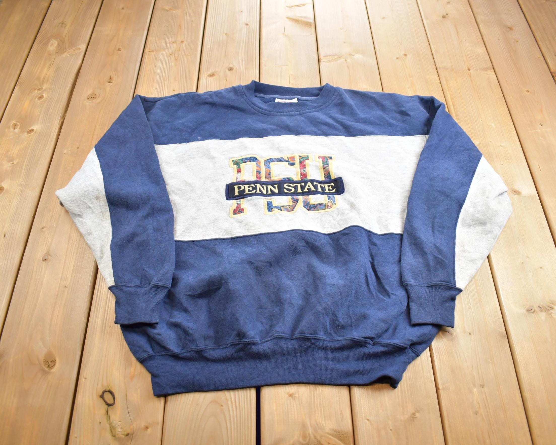 Vintage 1990s Penn State University Embroidered Crewneck