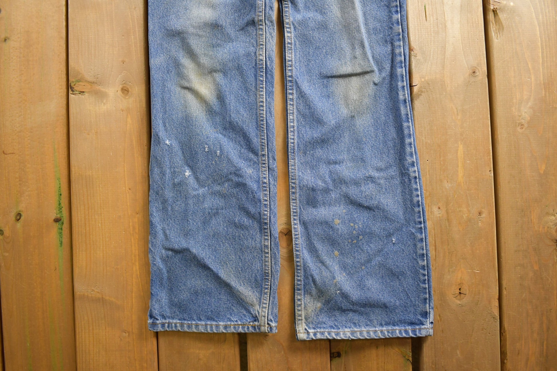 Vintage 1980s Levi's Orange Tab Jeans Size 32 x 31.5