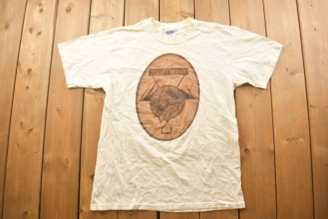 Vintage 1990s Saratoga Association Graphic T Shirt