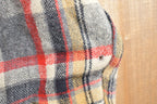 Vintage 1990s JC Penney Plaid Wool Flannel Button Up Shirt