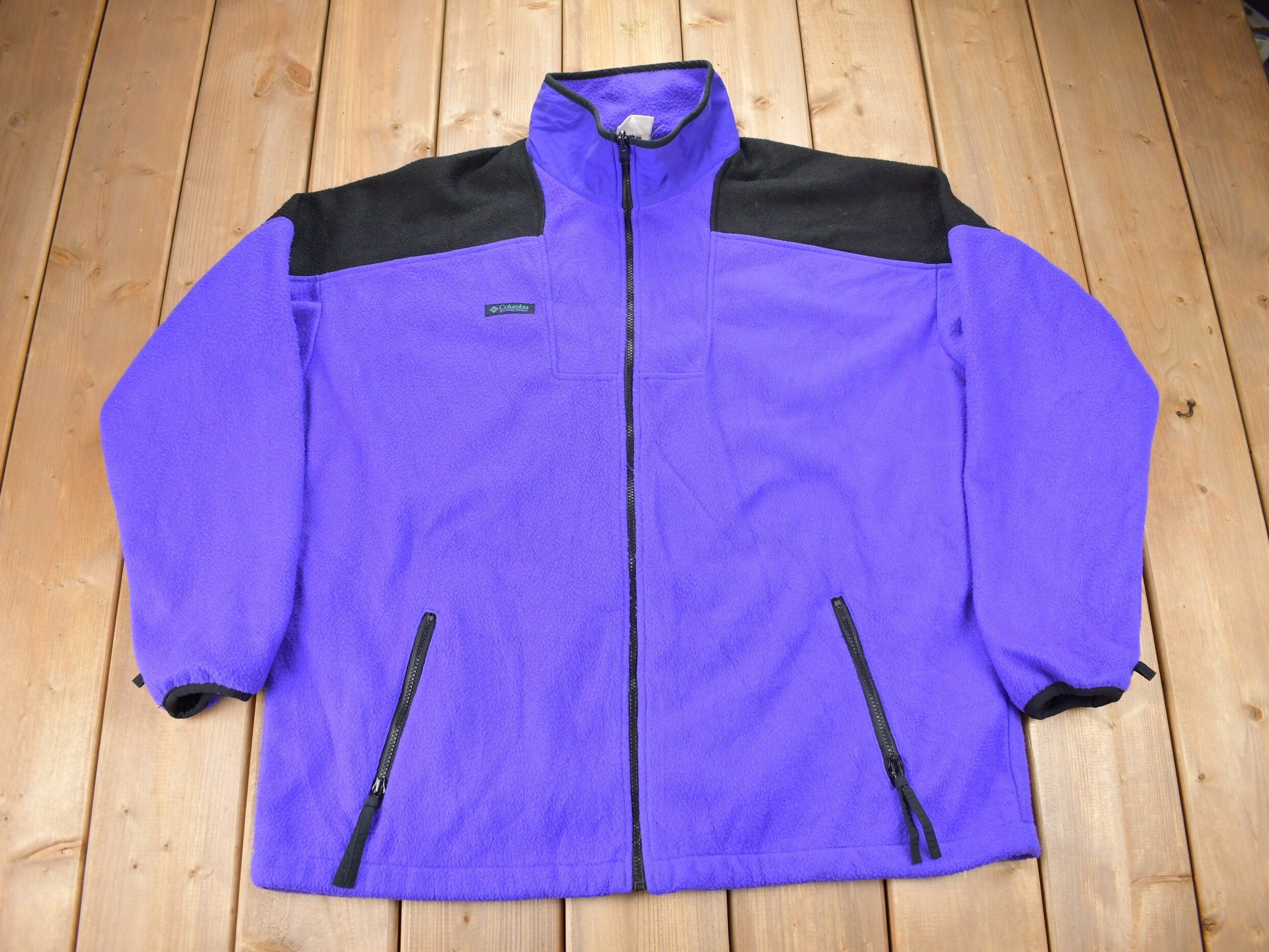 Vintage 2004 Columbia Sportswear Full Zip Fleece Sweater