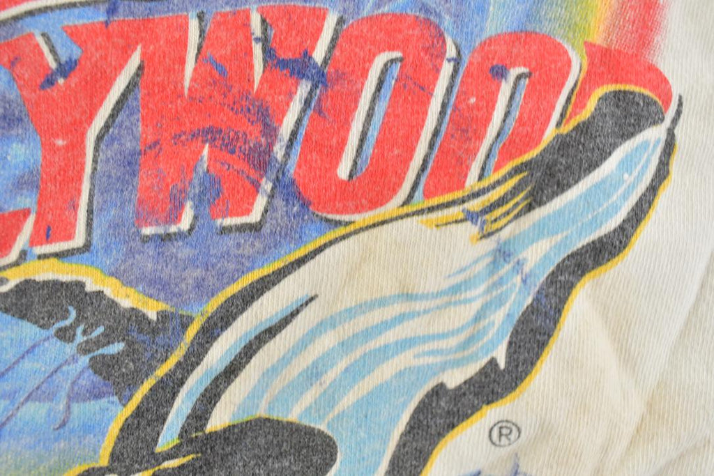 Vintage 1990s Planet Hollywood Maui Whale Theme Souvenir T-Shirt