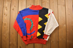 Vintage 1990s Starting Point Abstract Crewneck Sweatshirt