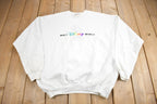 Vintage 1990s Walt Disney World Embroidered Crewneck