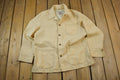 Vintage 1990s Field Stream Tan Windbreaker Button Up Jacket