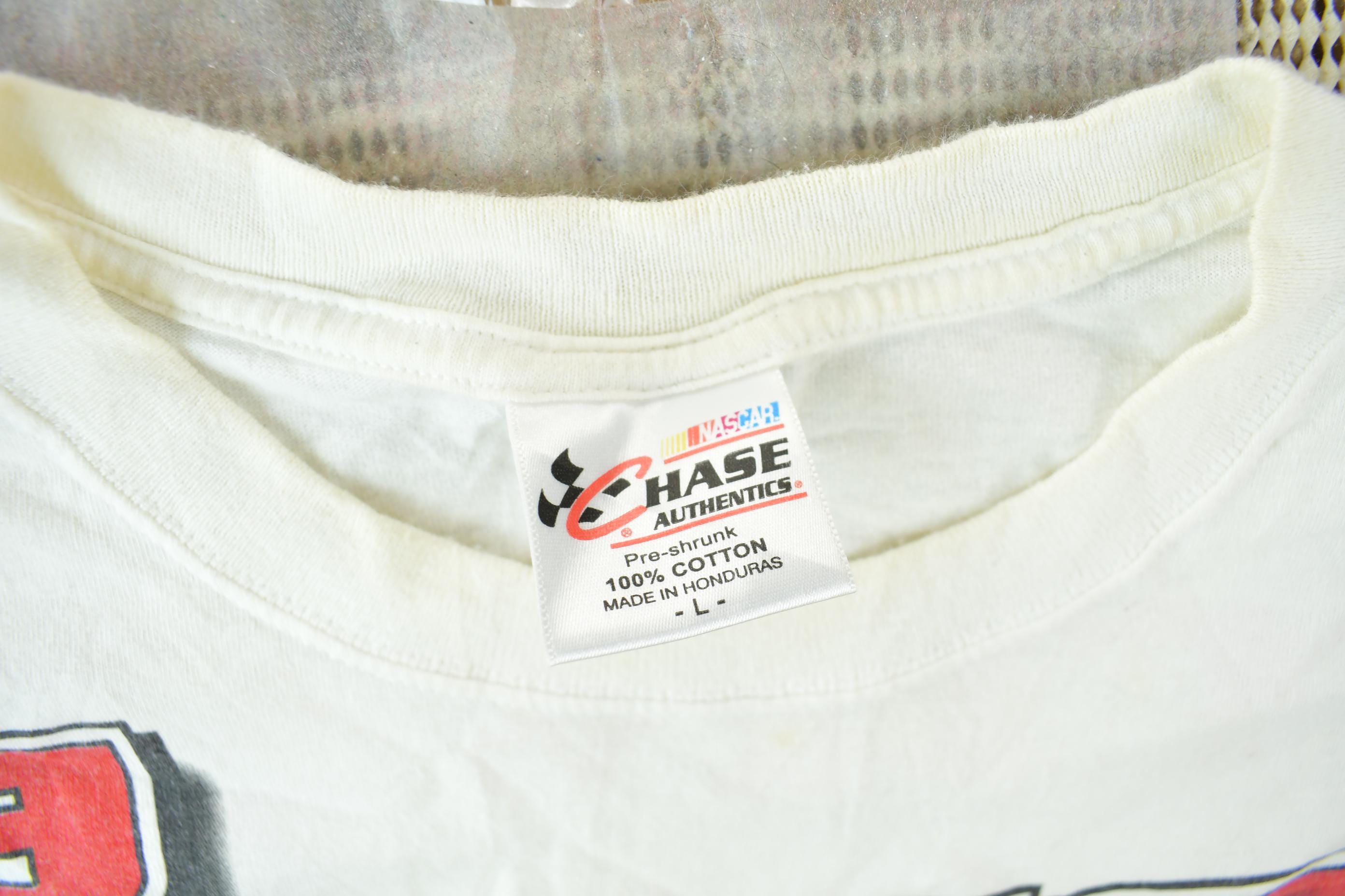 Vintage Y2K Tony Stewart All Over Print NASCAR Racing T-Shirt