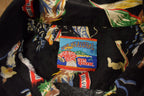 Vintage 1990s Travel Jamaica Button Up Shirt  90s Streetwear Fashion  Vacation  Travel & Tourism  Vintage Button Up  All Over Print