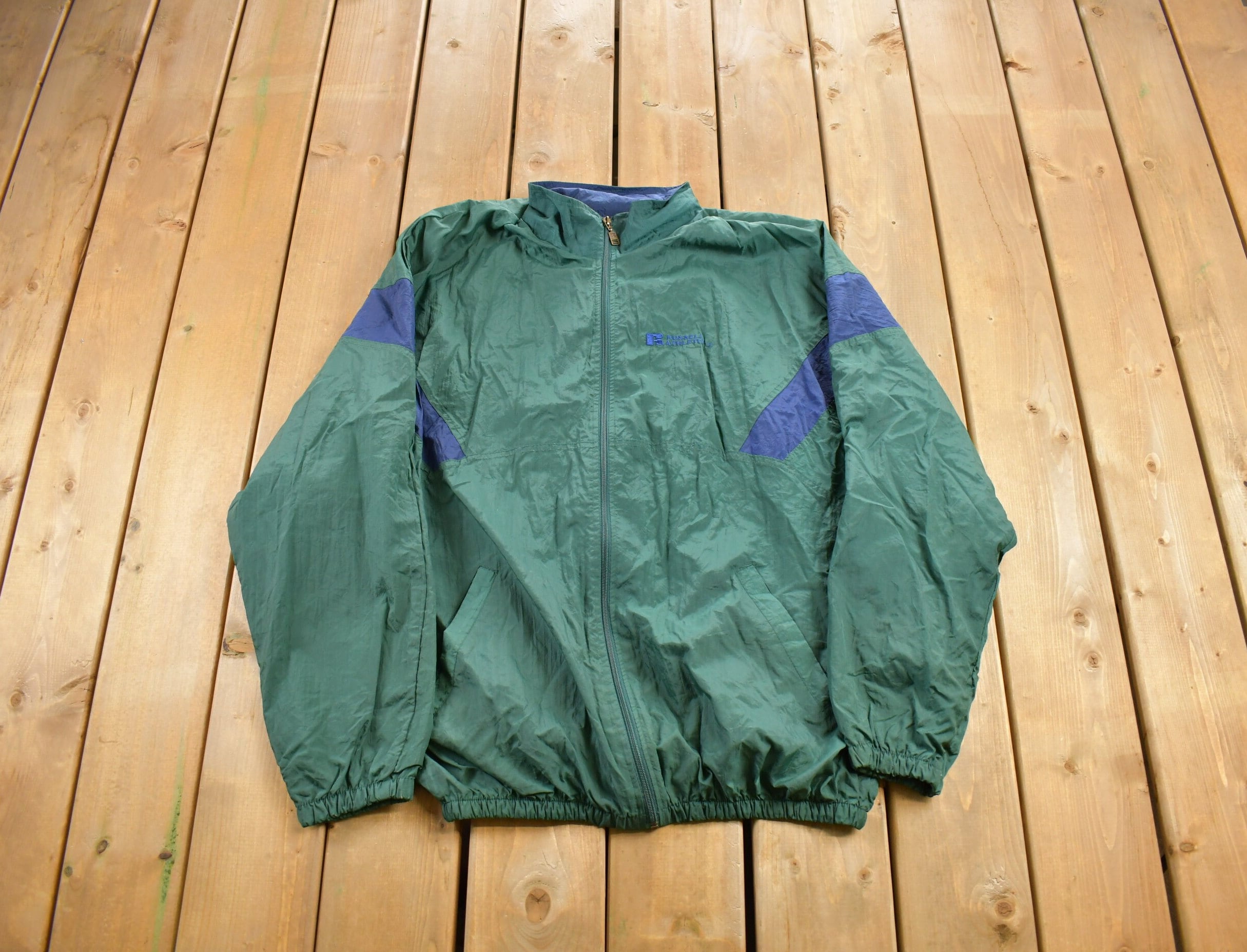Vintage 1990s Russell Athletic Windbreaker Jacket