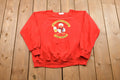 Vintage 1980s Good Education Raglan Crewneck Sweatshirt
