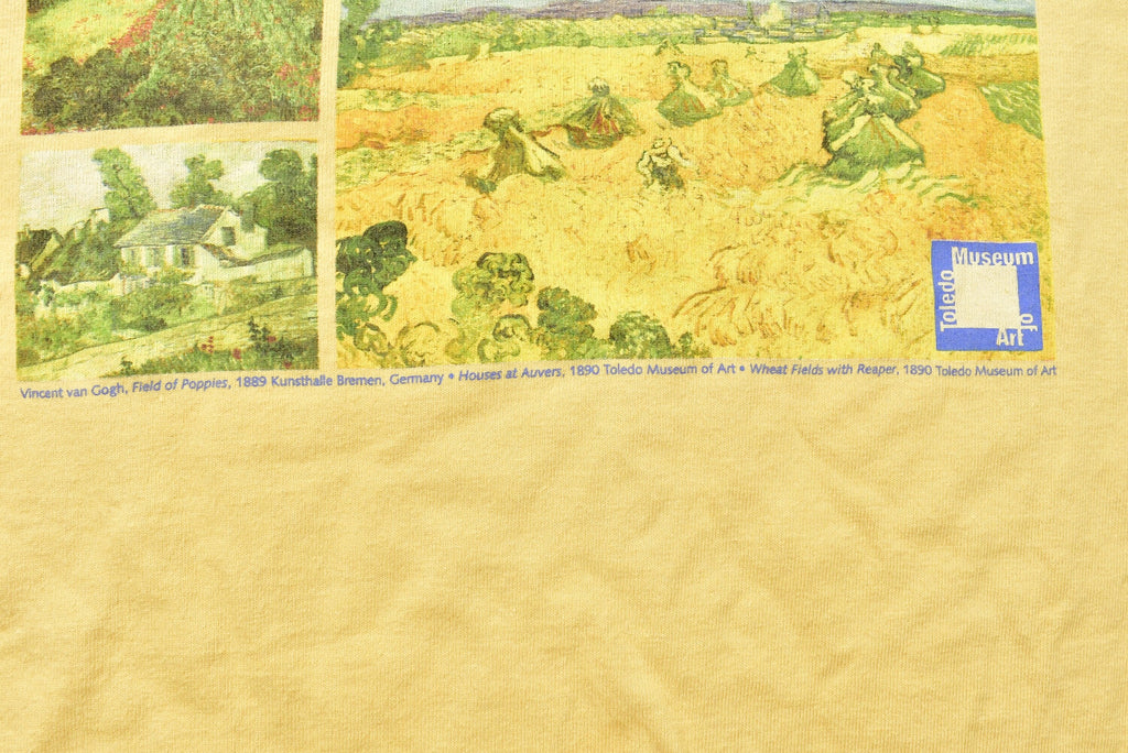 Vintage 90's Van Gogh Fields Graphic Art T-Shirt