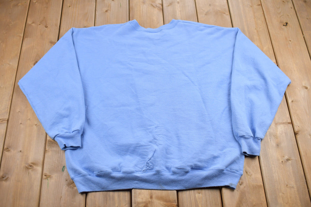 Vintage 1990s Florida Floral Theme Champion Crewneck Sweatshirt