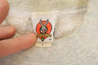 Vintage 1990s Looney Tunes Taz Embroidered Crewneck Men's L / Vintage Warner Brothers Sweatshirt / Made In USA