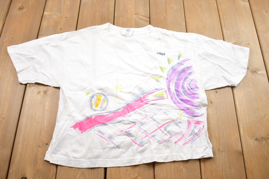Vintage 1990s Prince Colorful Graphic T-Shirt