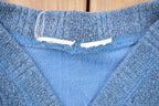 Vintage 1990s Blank Quarter Button Sweatshirt