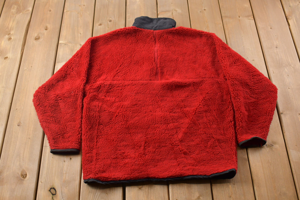 Vintage 1990s Woolrich Fleece Zip Up Sweater