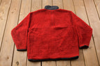 Vintage 1990s Woolrich Fleece Zip Up Sweater