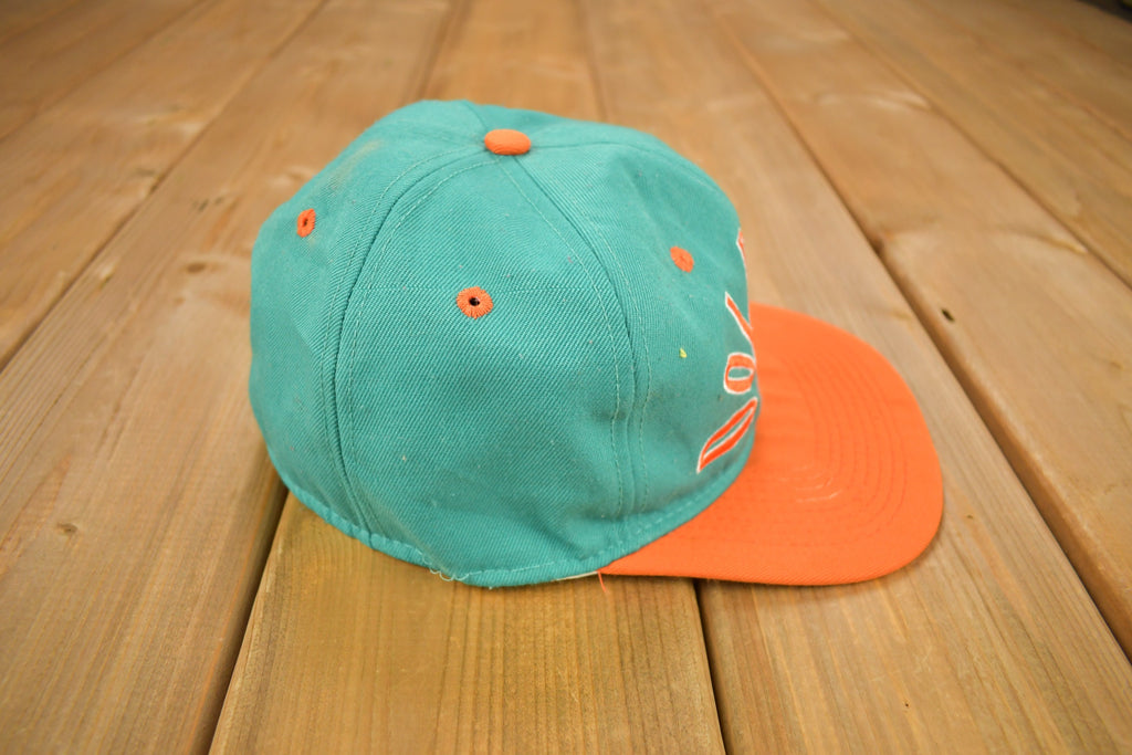 Vintage 1990s Miami Dolphins NFL Fitted Hat Size 7 3