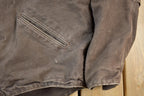 Vintage 1990s Distressed Carhartt Blanket Lined Hooded Jacket