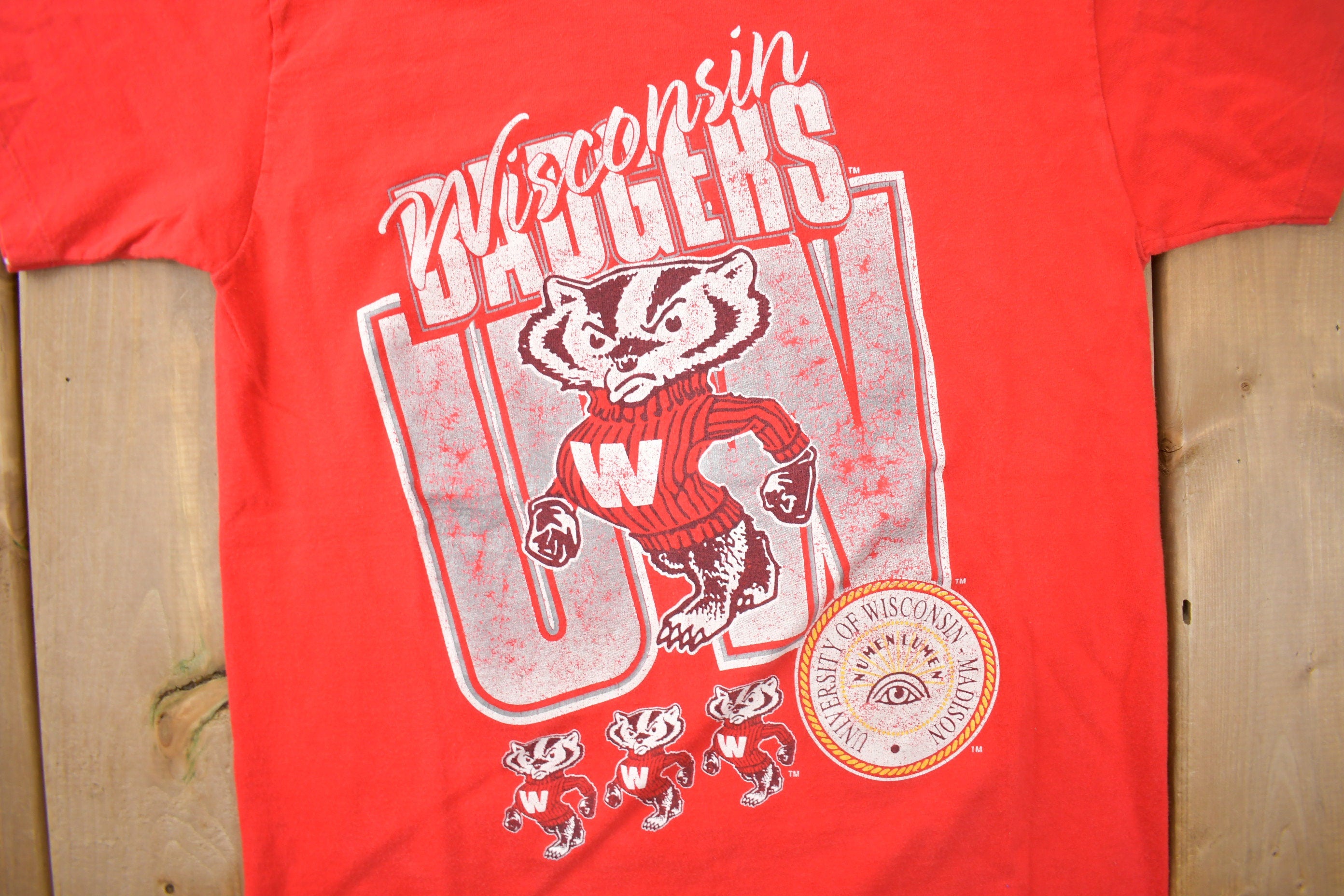 Vintage 1990s Wisconsin Badgers Collegiate T-Shirt