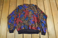 Vintage 1990s All Over Pattern Mohair Knit Sweater Women's Medium