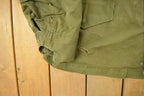 Vintage 1970s Distressed M-65 Military Field Coat Men's XL