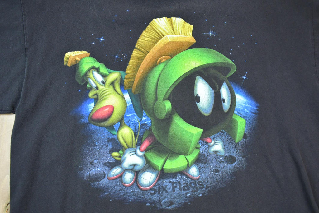 Vintage 1999 Marvin The Martian Looney Tunes Cartoon T-Shirt