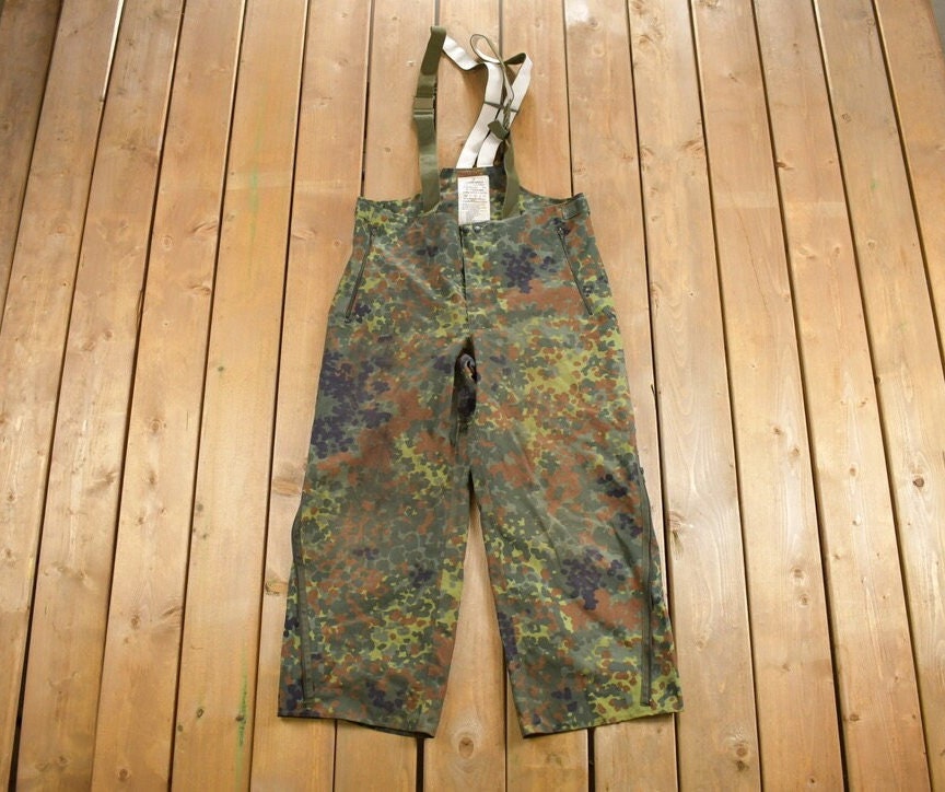 Vintage 1996 Army Camouflage Overalls Size 40 x 27.5